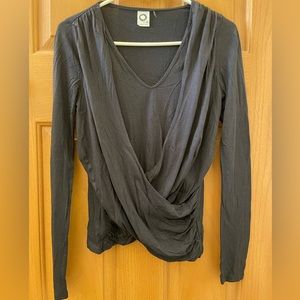Anthropologie navy long sleeve XS